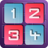 Color In Button - Puzzle mit F Zeichen