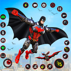 Bat Hero Dark Crime City Game icône