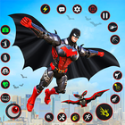Bat Hero Dark Crime City Game icono