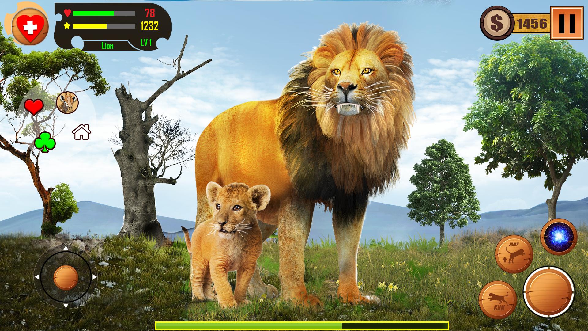 Покажи лев игра. Lion Simulator.