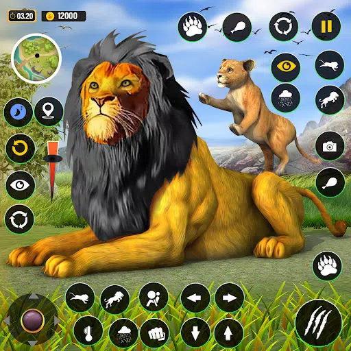 Lion Game 3d Wild Animal Games mobile android iOS apk download for