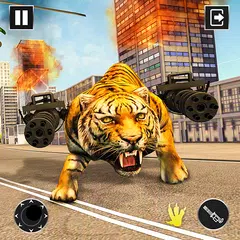 Lion Transform Robot Shooting APK download