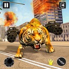 Lion Transform Robot Shooting icono