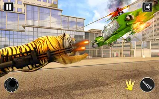 Lion Transform Robot Shooting screenshot 3