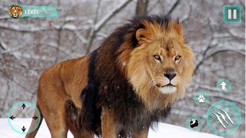 Wild Lion Simulator 3d Games screenshot 2