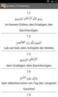 Al Quran - German capture d'écran 1