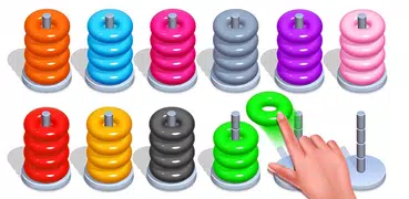 Color Hoop Sort - Hoop Stack