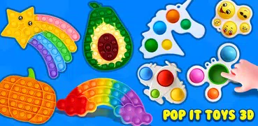 Pop it Toy 3D - Fidget Toys 3D
