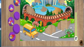 Toodles Puzzle Dinosaur Vehicle School Animals screenshot 1