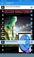 برنامه‌نما Soccer Ringtones عکس از صفحه