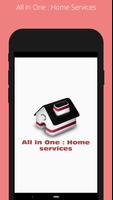 All in one : On-Demand home services Affiche