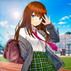 Cô Gái Virtual Anime Trường biểu tượng
