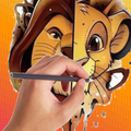 Lion K Coloring Book