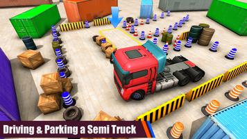 Euro Truck Sim Parking Game پوسٹر