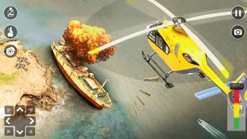 Helicopter Gunship War Games الملصق