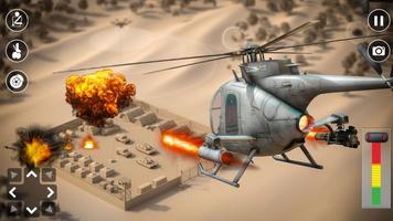 Helicopter Gunship War Games ภาพหน้าจอ 1