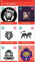 Lion Logo Ideas পোস্টার
