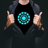 Iron Man Arc Reactor Tshirt Ch Affiche