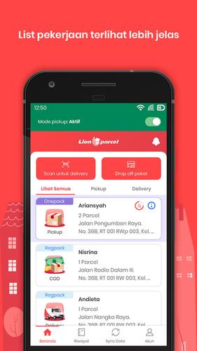 Lion Parcel Driver для Андроид - скачать APK