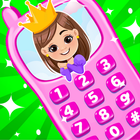 księżniczka gra na telefon ikona