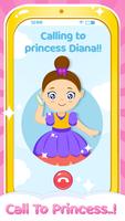 prinzessin telefon spiel Plakat