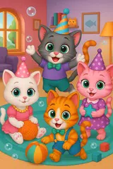 Cute Cat Care and Babyshower XAPK download