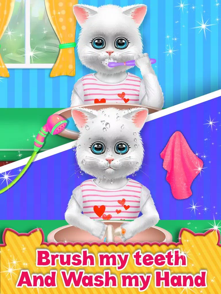 Jogo de creche Kitty Care versão móvel andróide iOS apk baixar