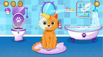 Virtual cat pet care life XAPK 下載