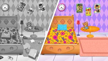 Clean Up: Girls Cleaning Games ảnh chụp màn hình 1