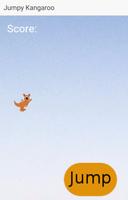 Poster Jumpy Kangaroo