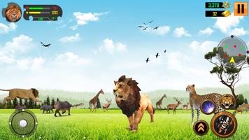 Lion Family Simulator Game 3d screenshot 2