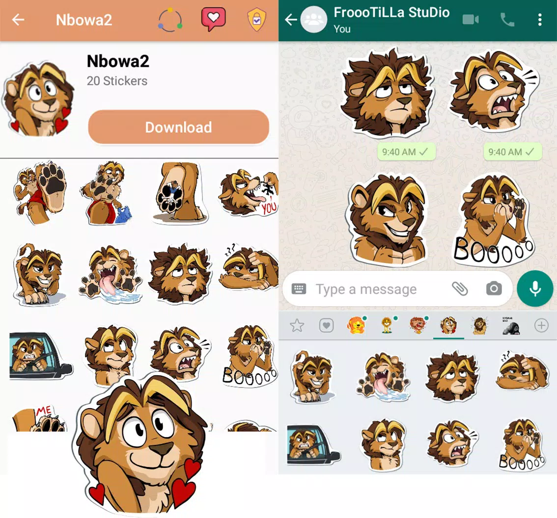 Top 62+ imagen stickers de leones para whatsapp