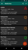MedsStockTracker تصوير الشاشة 1