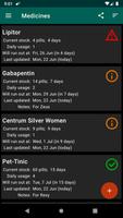 MedsStockTracker capture d'écran 1