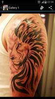 Lion Tattoo ポスター