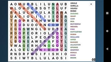 Word Search Unlimited Affiche
