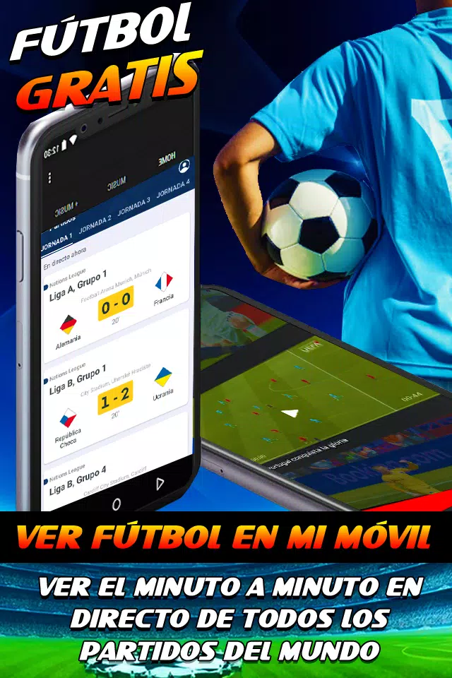 ¿Cómo ver fútbol en vivo desde mi celular