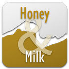 Honey & Milk Hot Kissing Game icône