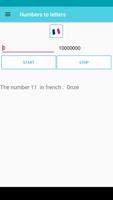 Nombres en lettres capture d'écran 3