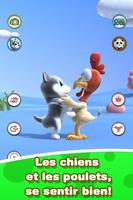 Parler Chiot Et Chick Affiche