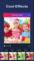 Birthday Video Maker - Free Bi ภาพหน้าจอ 2