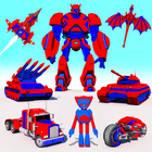 Jet Robot Car Transform Game icon