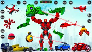 Jet Robot Car Transform Game screenshot 3