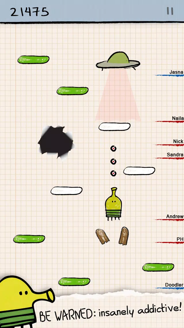 Doodle Jump Android Gameplay 