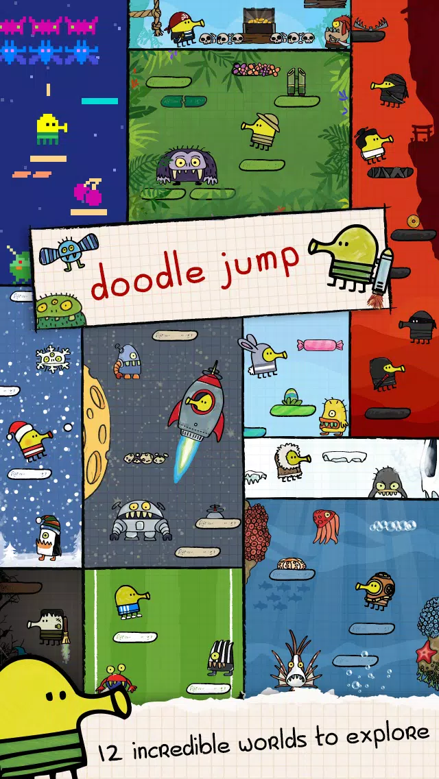 Doodle Jump Space APK (Android Game) - Free Download