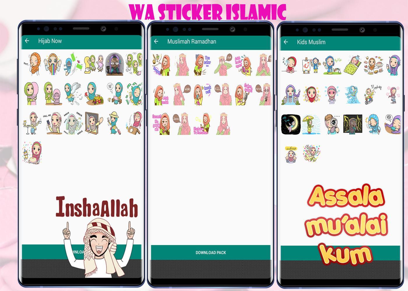 Wa Sticker Islamic Cute Wastickerapps For Whatsapp For Android