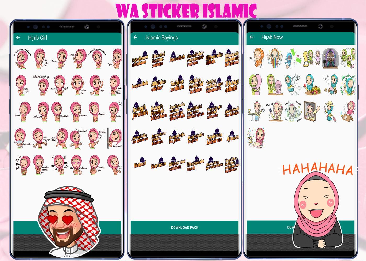 Wa Sticker Islamic Cute Wastickerapps For Whatsapp For Android