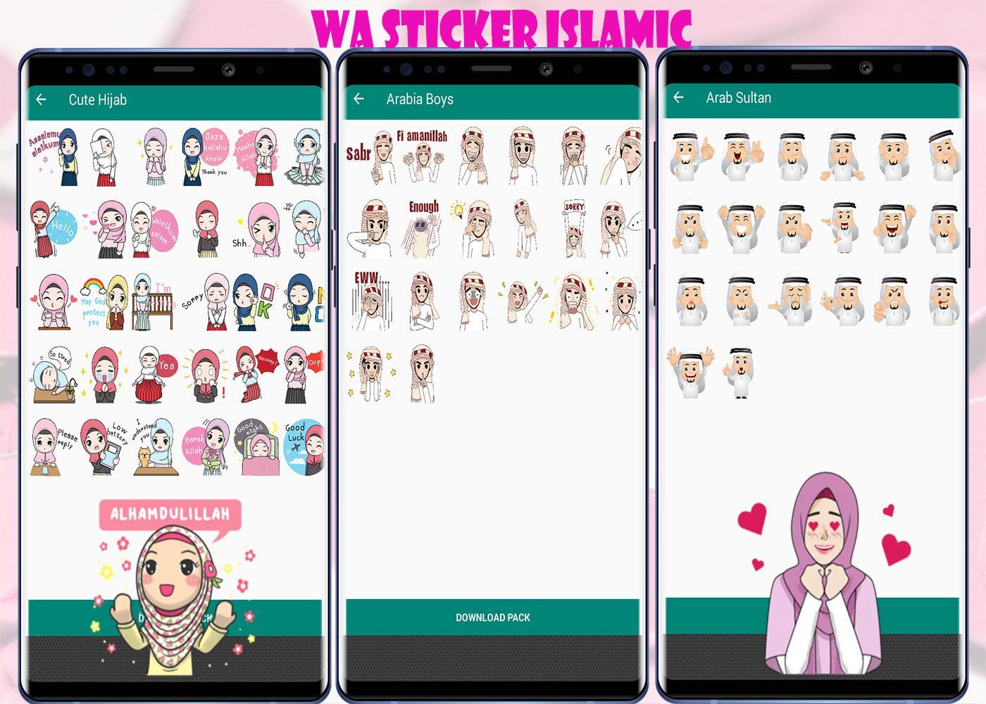 Wa Sticker Islamic Cute Wastickerapps For Whatsapp For Android