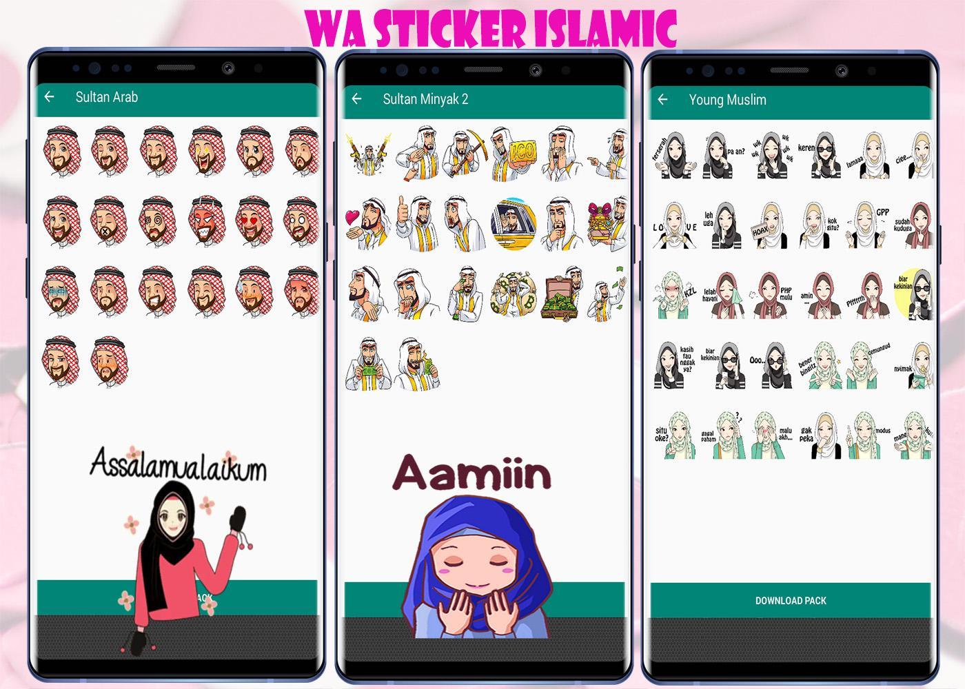 Wa Sticker Islamic Cute Wastickerapps For Whatsapp For Android