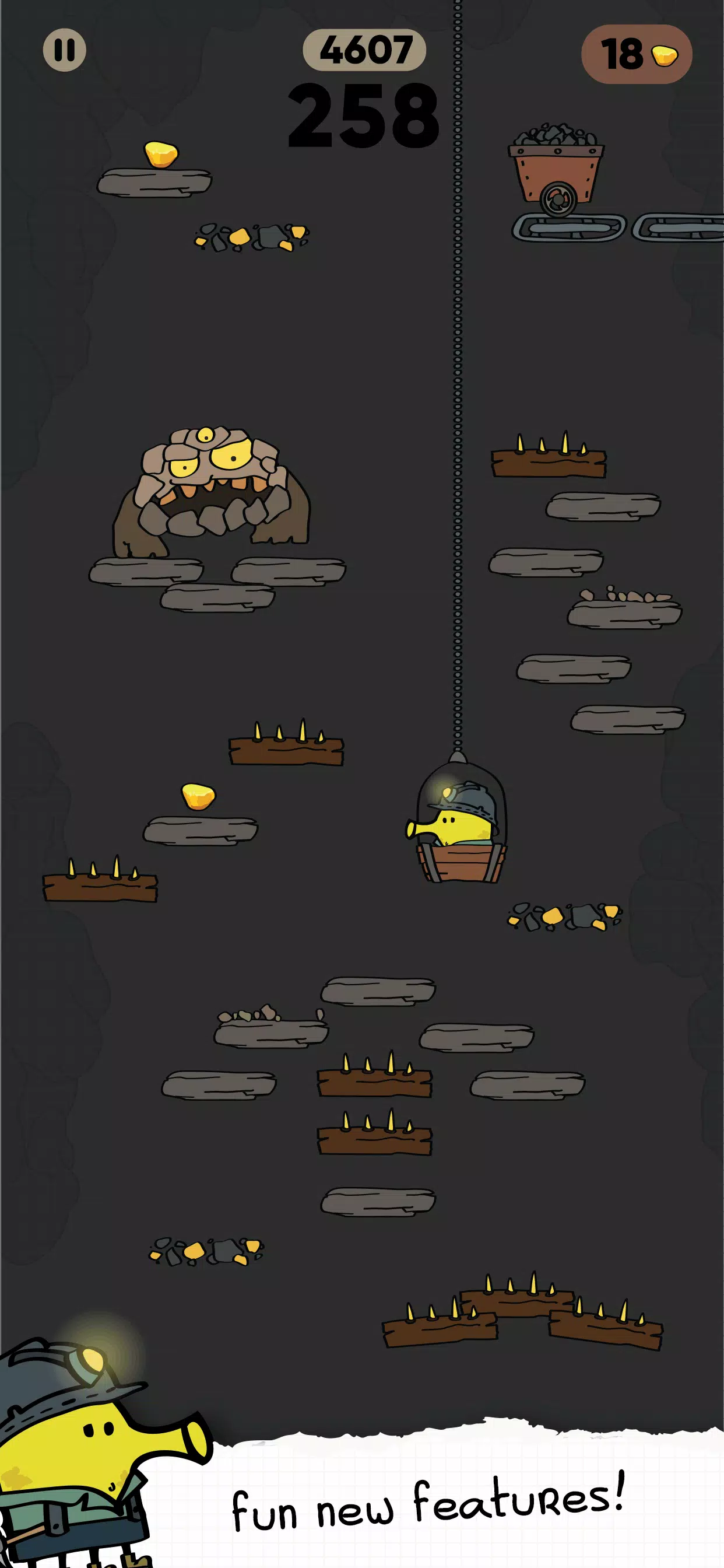 Doodle Jump MOD APK v1.0 (Unlocked) - Jojoy